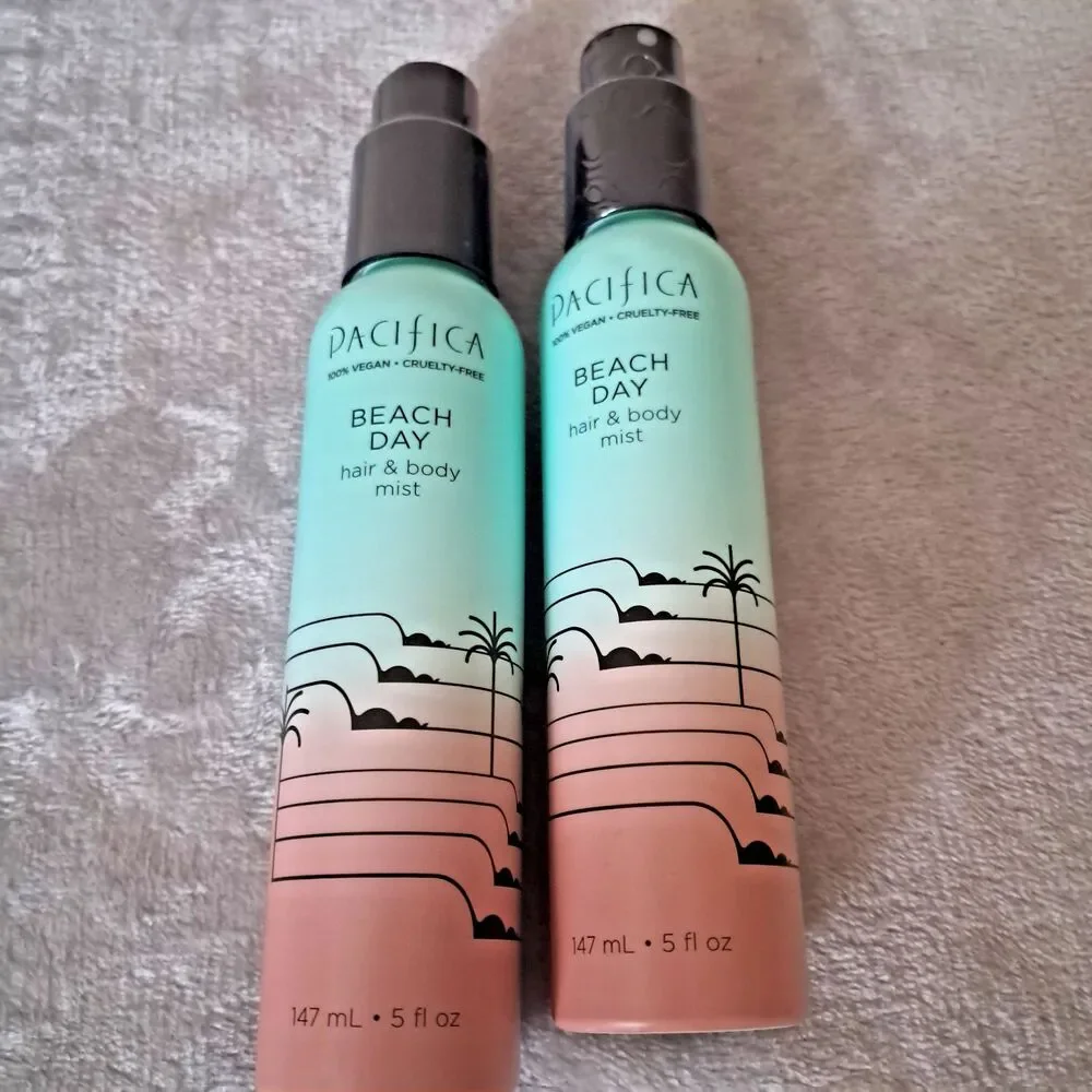 Pacifica Beach Day Hair and Body Mist 5 fl oz Fragrance 2 Pack New